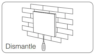MiBOXER DMX512 Master RGBW 4 Zone Touch Panel Controller - Plug
