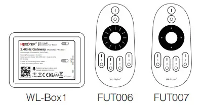 MiBOXER DMX512 Master RGBW 4 Zone Touch Panel Controller - Purchased