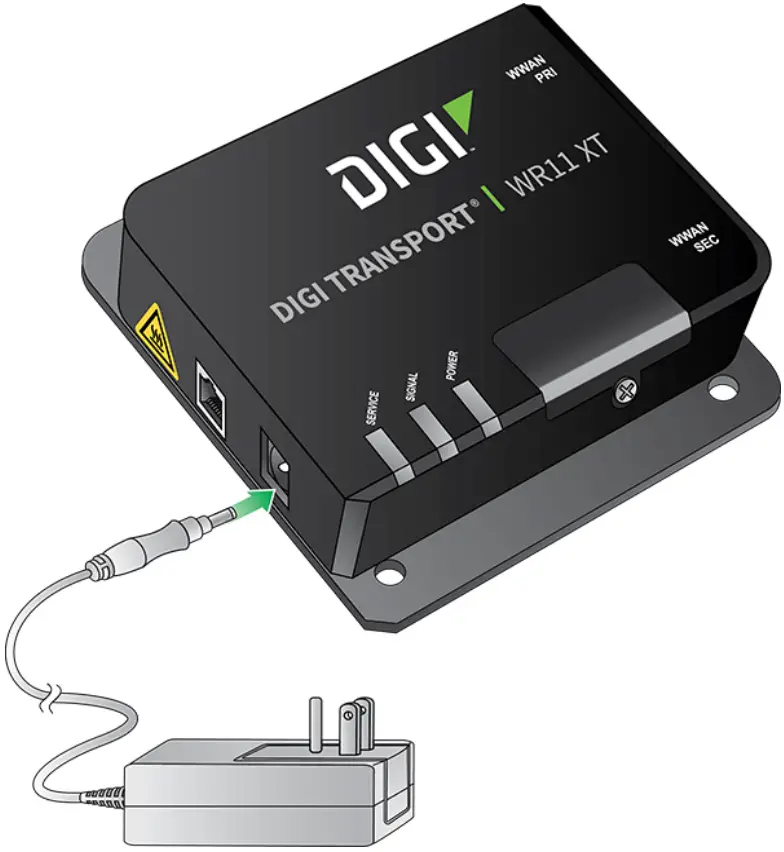 DIGI WR11 XT 4G LTE TransPort - plug