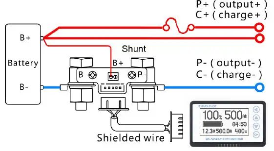 QUARK-ELEC QK-A016 Battery Monitor-2