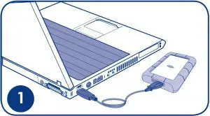 LACIE Rugged Mini Installation Guide
