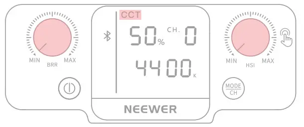 NEEWER RGB18 APP Smart Ring Light- Brightness