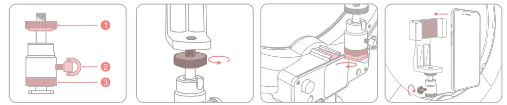 NEEWER RGB18 APP Smart Ring Light- Multi Mobile Phone