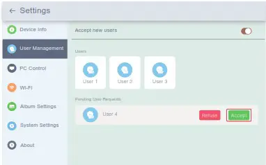 DRAGON TOUCH Smart 10 Digital Photo Frame - BINDING YOUR FRAME 4
