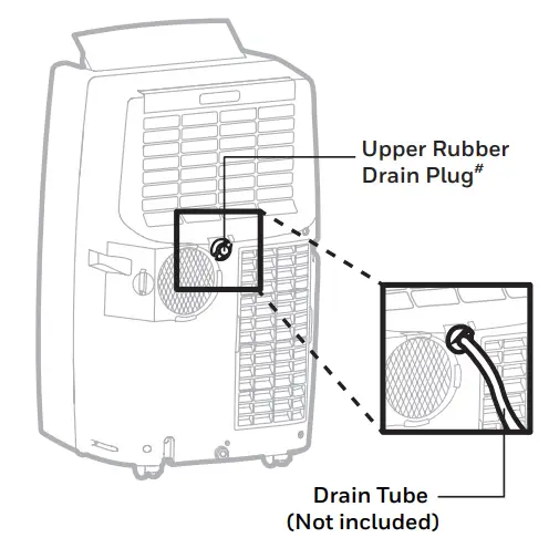 Honeywell MN1CFS8 Portable Air Conditioner - Drain Tube