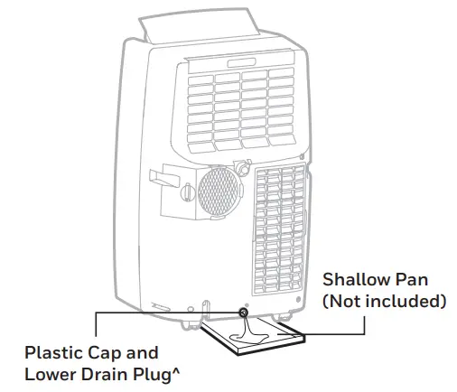 Honeywell MN1CFS8 Portable Air Conditioner - Shallow Pan