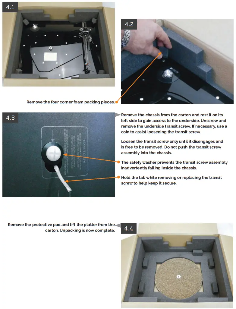 VERTERE DG 1 Dynamic Groove Turntable Record Player - fig 1