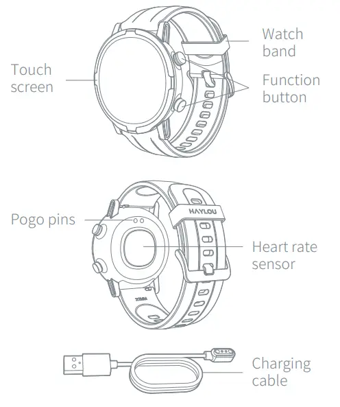 HAYLOU LS05S Smart Watch-