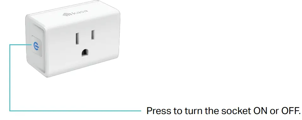 tp-link EP10 Kasa Smart Wi-Fi Plug Mini User Guide - Appearance