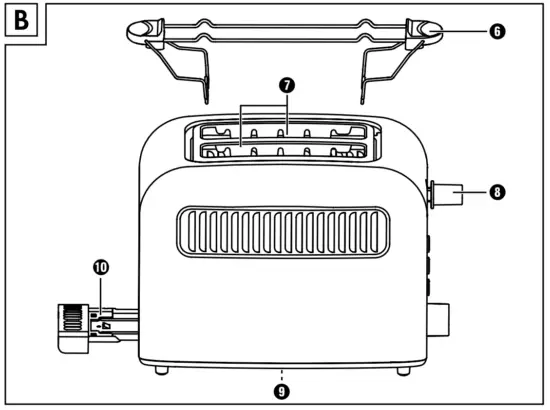 SILVERCREST STC 920 D2 Toaster Maker Machine - fig2