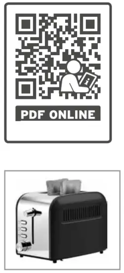 SILVERCREST STC 920 D2 Toaster Maker Machine - qr code