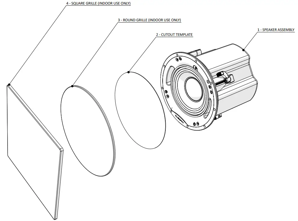 THEORY 210526 Ic In Ceiling Loudspeakers - fig1