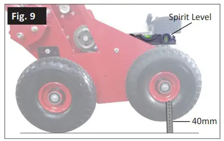 TRACMASTER LA25B1 Camon Lawn Aerator - Safety Instructions Starting and Operating 2