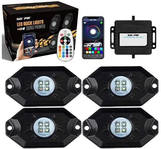 SUNPIE Rock RGBW LED Lights