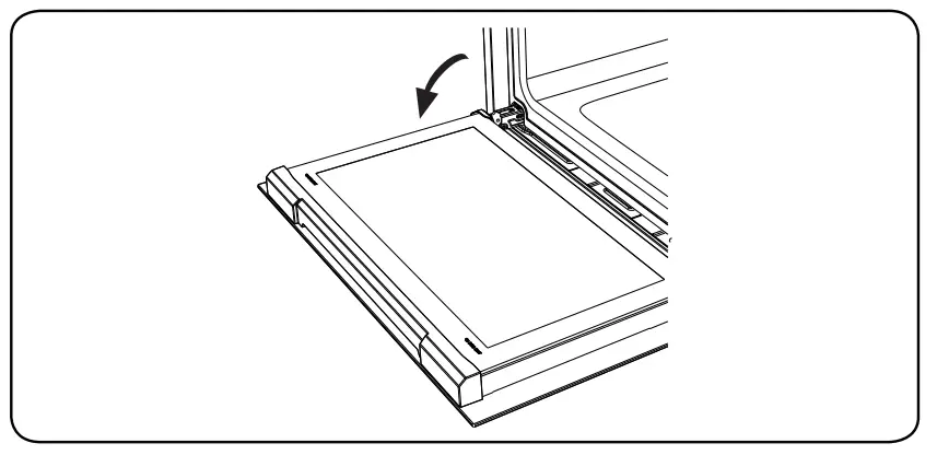 kluge KTE1030B Built In Oven - locking catch