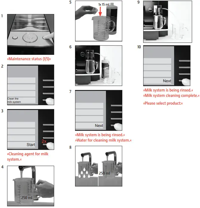 jura GIGA X8C Professional Bean-to-Cup Machine - Figure 7