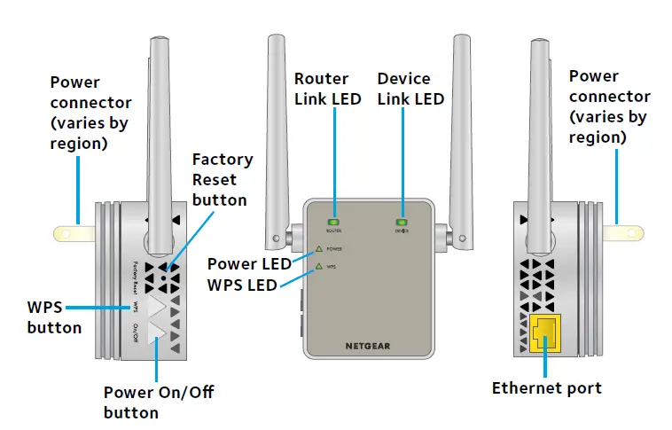 NETGEAR ‎EX6120-100NAS Coverage Up to 1500 Sq Ft (2)