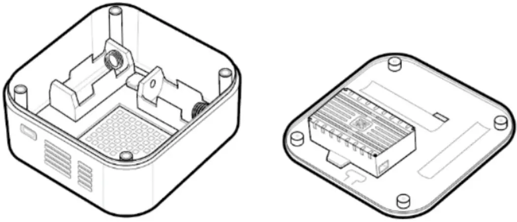 RADIONODE RN320 LORAWAN Wireless Gas Transmitter - Interior