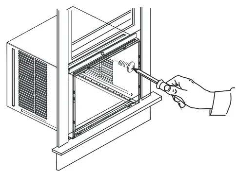 Hisense AW 18CW3RXFUE20 Replacement Remote Control - Attach The Top Rail To Window