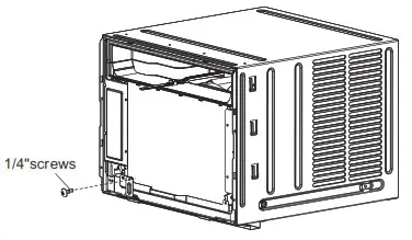 Hisense AW 18CW3RXFUE20 Replacement Remote Control - Install Support Bracket 5