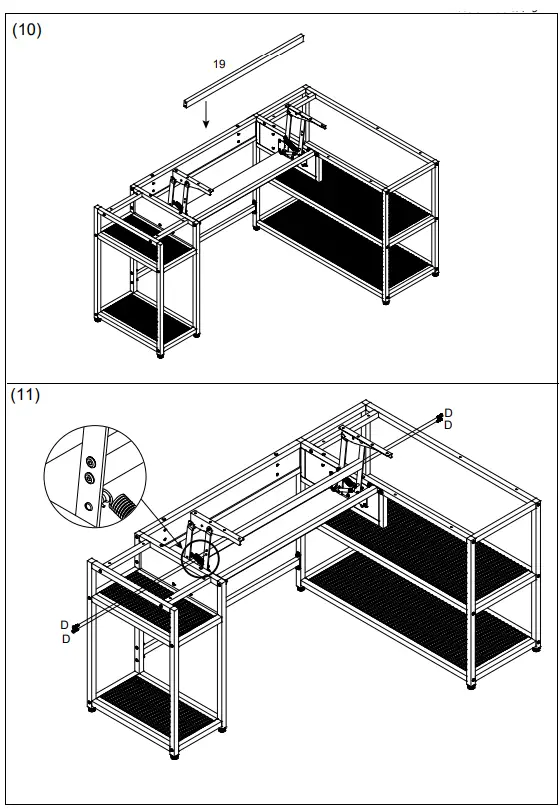 Tribesigns HOGA-C0277-1 Stand-Up Desktop Computer Desk-fig11