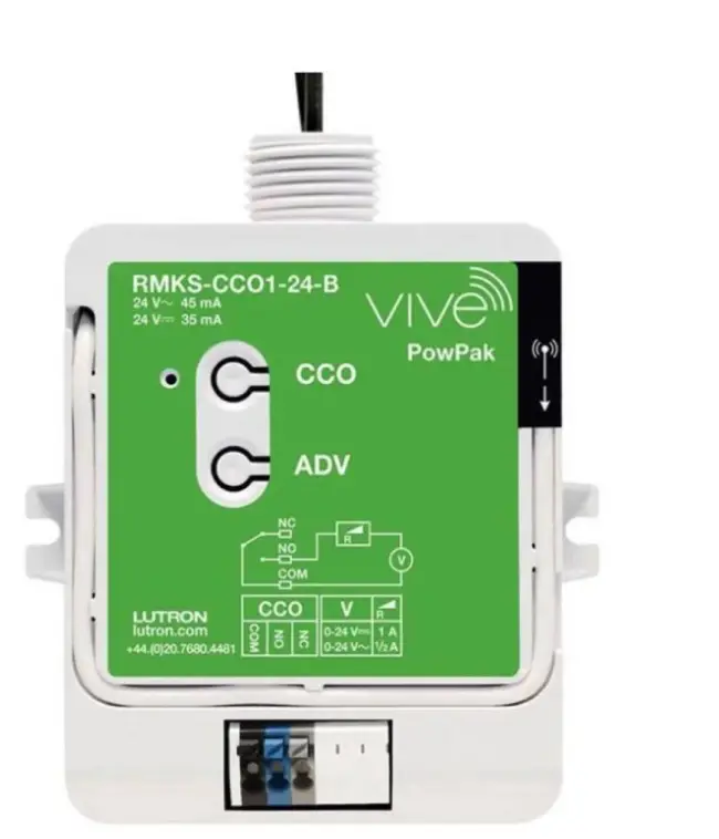 LUTRON PowPak RMKS-CCO1-24-B Contact Closure