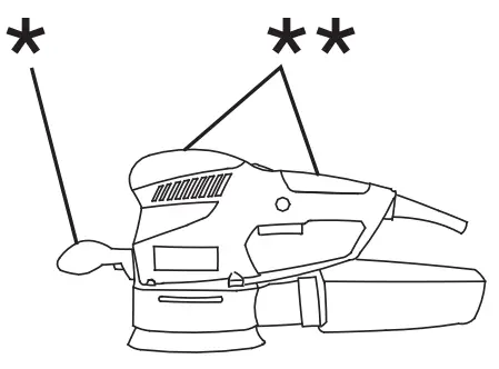 metabo SXE 425 TurboTec SXE 450 TurboTec Random Orbital Sander - parts 2