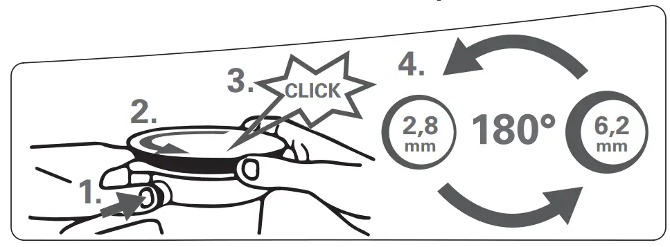 metabo SXE 425 TurboTec SXE 450 TurboTec Random Orbital Sander - parts 3