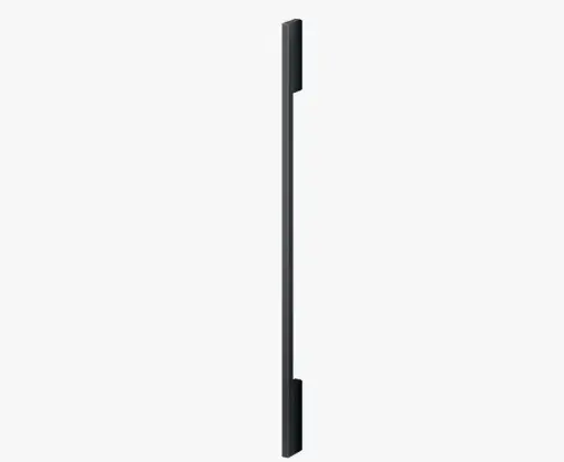 FISHER PAYKEL AHD5RDB74B 24 inch Square Fine Black Handle for Integrated Refrigerator Freezer