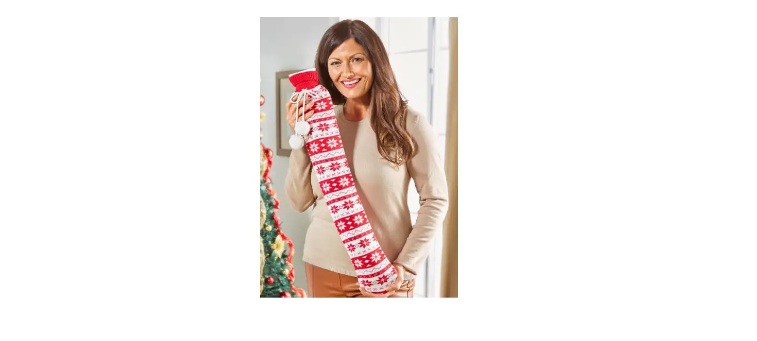 Vivadia H913 Pattern Long Hot Water Bottle Instruction Manual