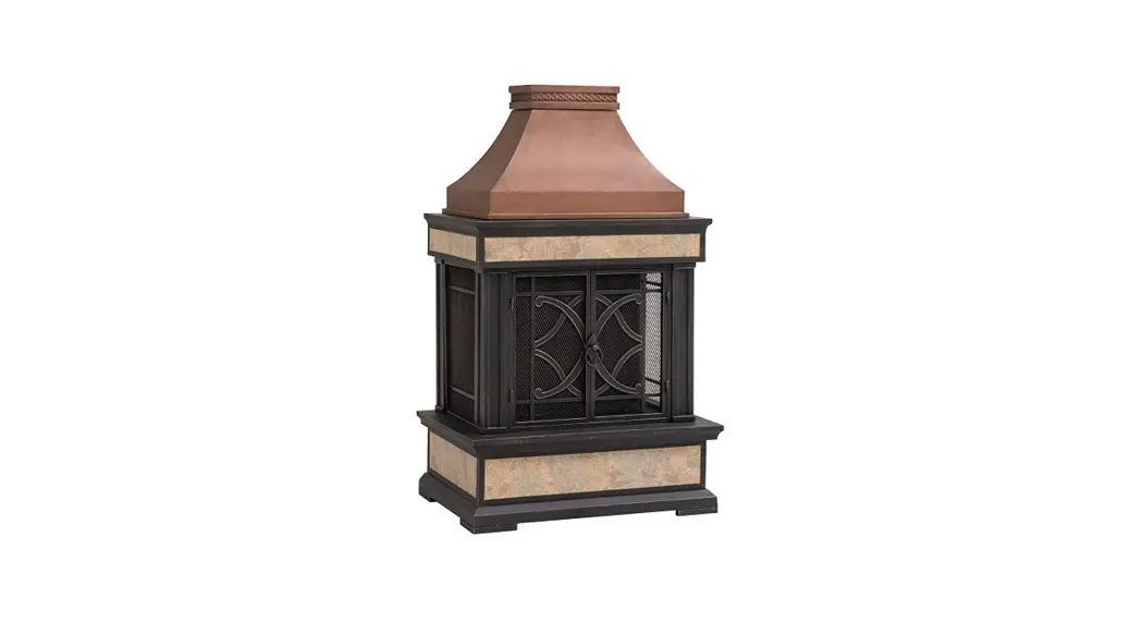 Sunjoy Group A304001001 Smith Collection Slate Wood Burning Fireplace Instruction Manual Sunjoy Group A304001001 Smith Collection Slate Wood Burning Fireplace Instruction Manual