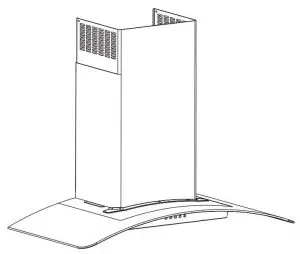 Whirlpool 30 inch AND 36 inch Wall‑Mount Canopy Range Hood