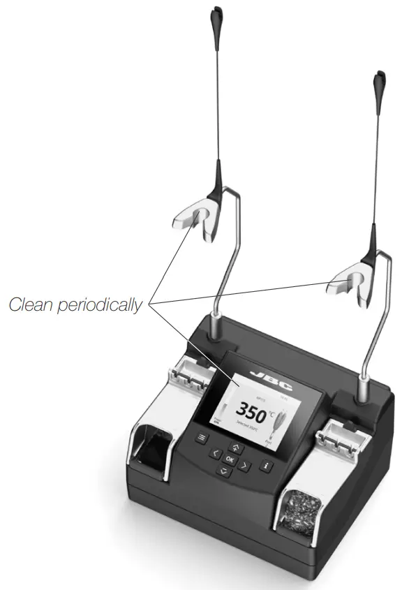 JBC NANE 2-Tool Nano Soldering Station - Maintenance