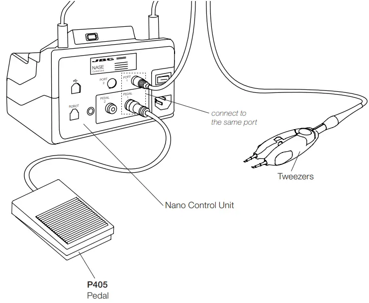 JBC NANE 2-Tool Nano Soldering Station - Nano Control Unit