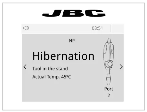 JBC NANE 2-Tool Nano Soldering Station - Placing