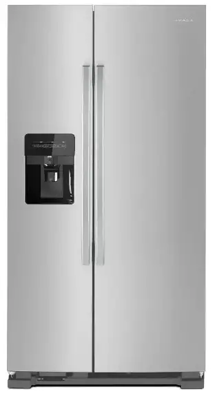 AMANA-W11396843A-21.4 Cu.-Ft.-Stainless-Steel-Side-By-Side-Refrigerator-product