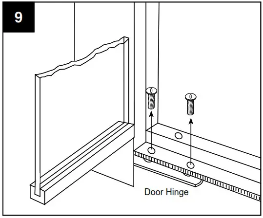 Pleasant Hearth AE 1700BB Fireplace Glass Door - INSTALLATION INSTRUCTIONS 10