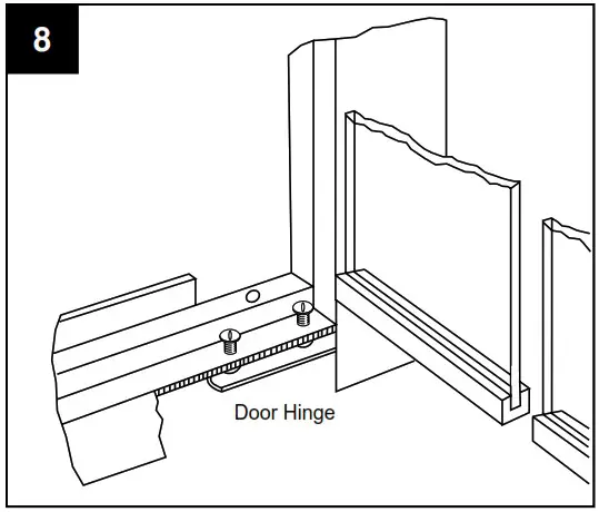 Pleasant Hearth AE 1700BB Fireplace Glass Door - INSTALLATION INSTRUCTIONS 9