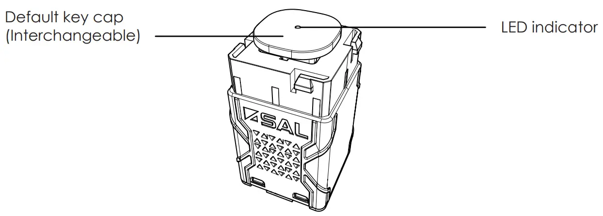 SAL STS600BTAM PIXIE Smart Timer Switch G3 - fig 1