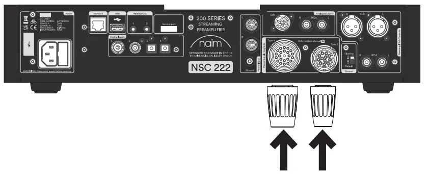 naim 200 Series Streaming Preamplifier - Powering up