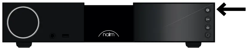 naim 200 Series Streaming Preamplifier - button