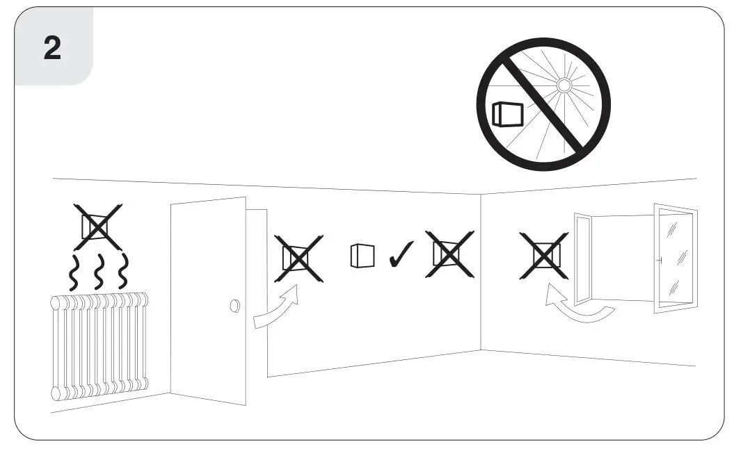 EPH CONTROLS CRTP2 Room Thermostat Battery - figure 2