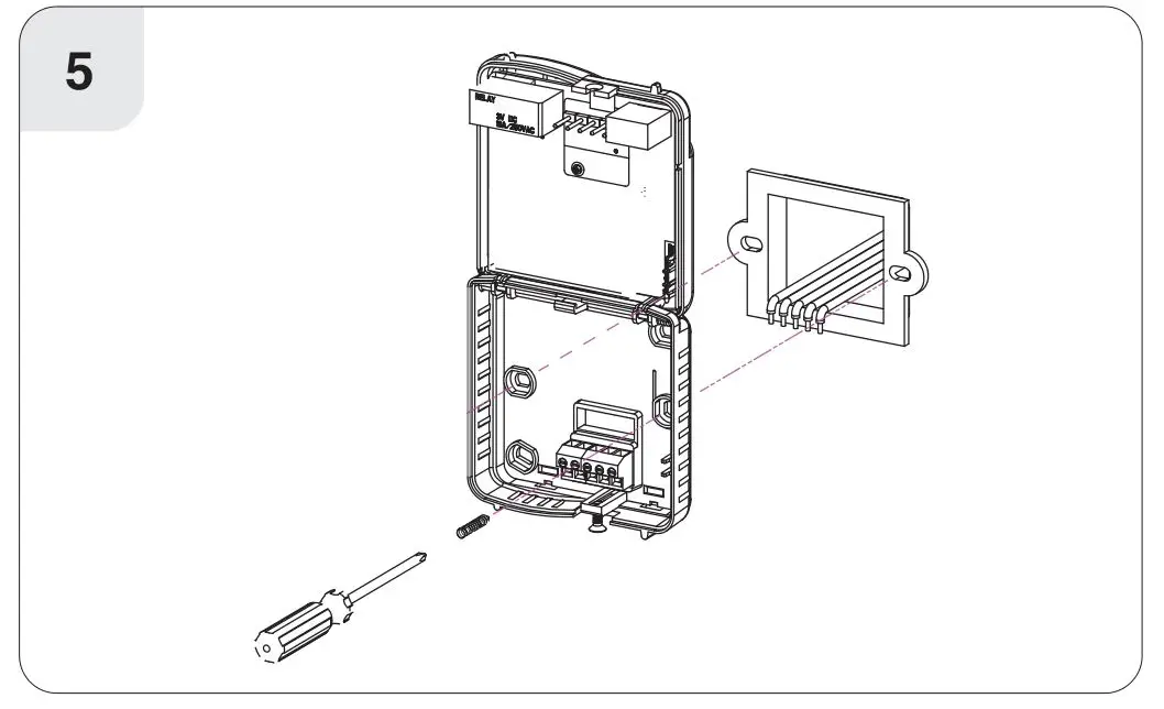 EPH CONTROLS CRTP2 Room Thermostat Battery - figure 5