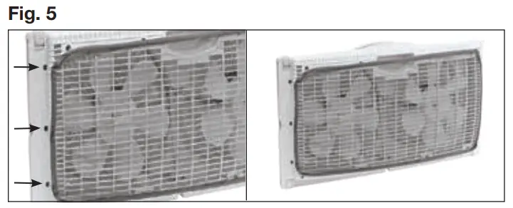 Comfort Zone CZ310R Series Twin Window Fan - Fig4