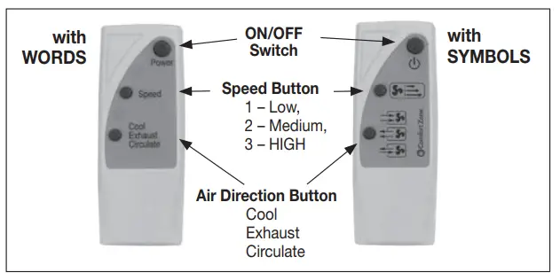 Comfort Zone CZ310R Series Twin Window Fan - Fig8