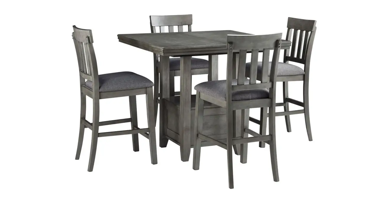 Ashley D589-42 Hallanden Counter Height Extendable Dining Table User Manual