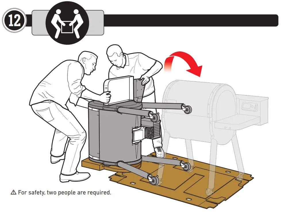 weber SmokeFire Wood Pellet Grill - Install top-12