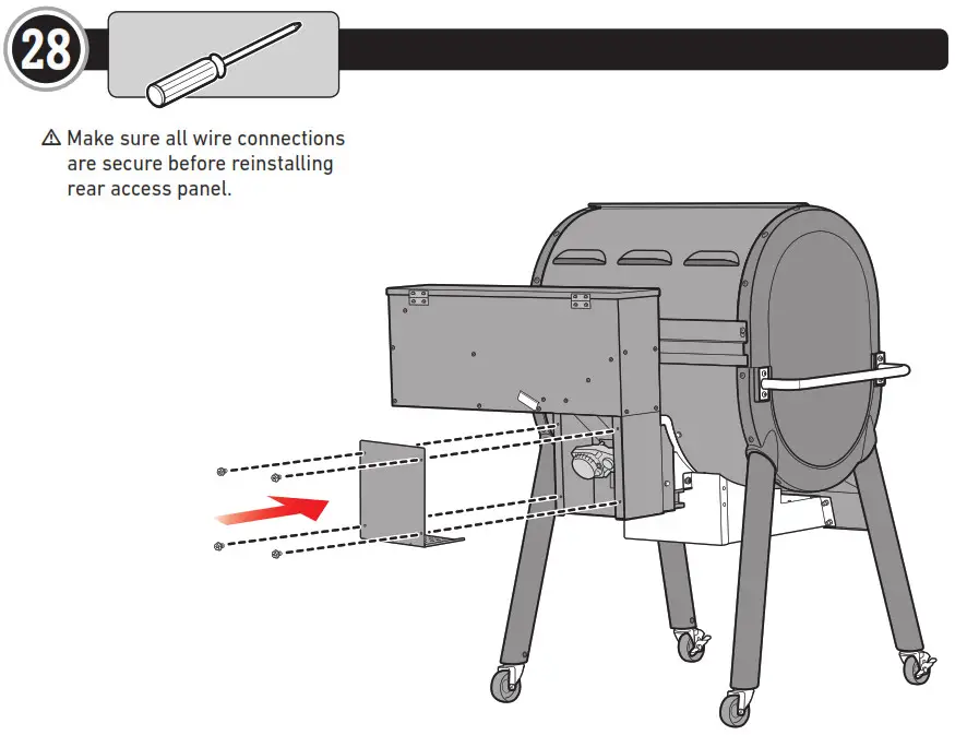 weber SmokeFire Wood Pellet Grill - Install top-28