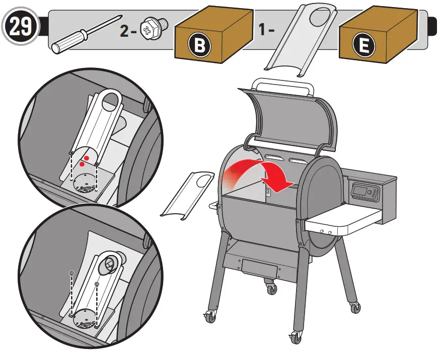 weber SmokeFire Wood Pellet Grill - Install top-29
