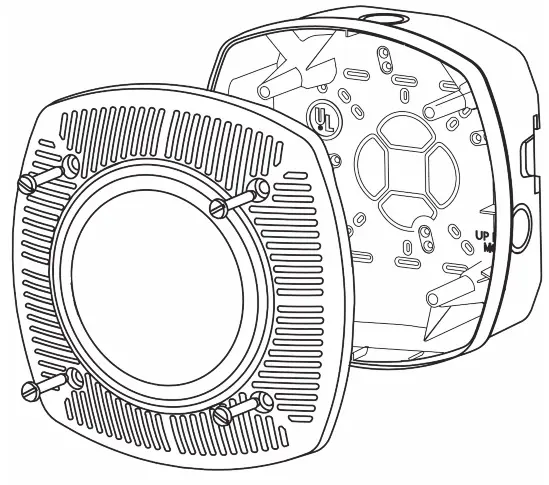 POTTER FASPKR Indoor Ceiling Mountable Speaker - 4